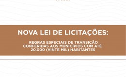 NOVA LEI DE LICITAÇÕES